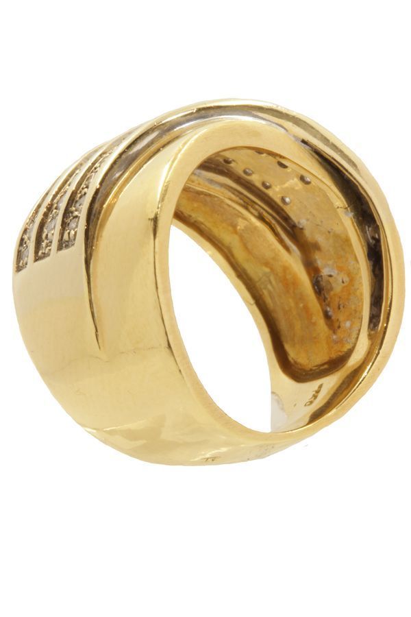 BAGUE PAVAGE DIAMANTS - Castafiore