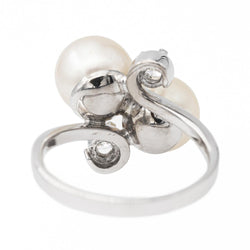 Bague Perle en or blanc Perle - Castafiore