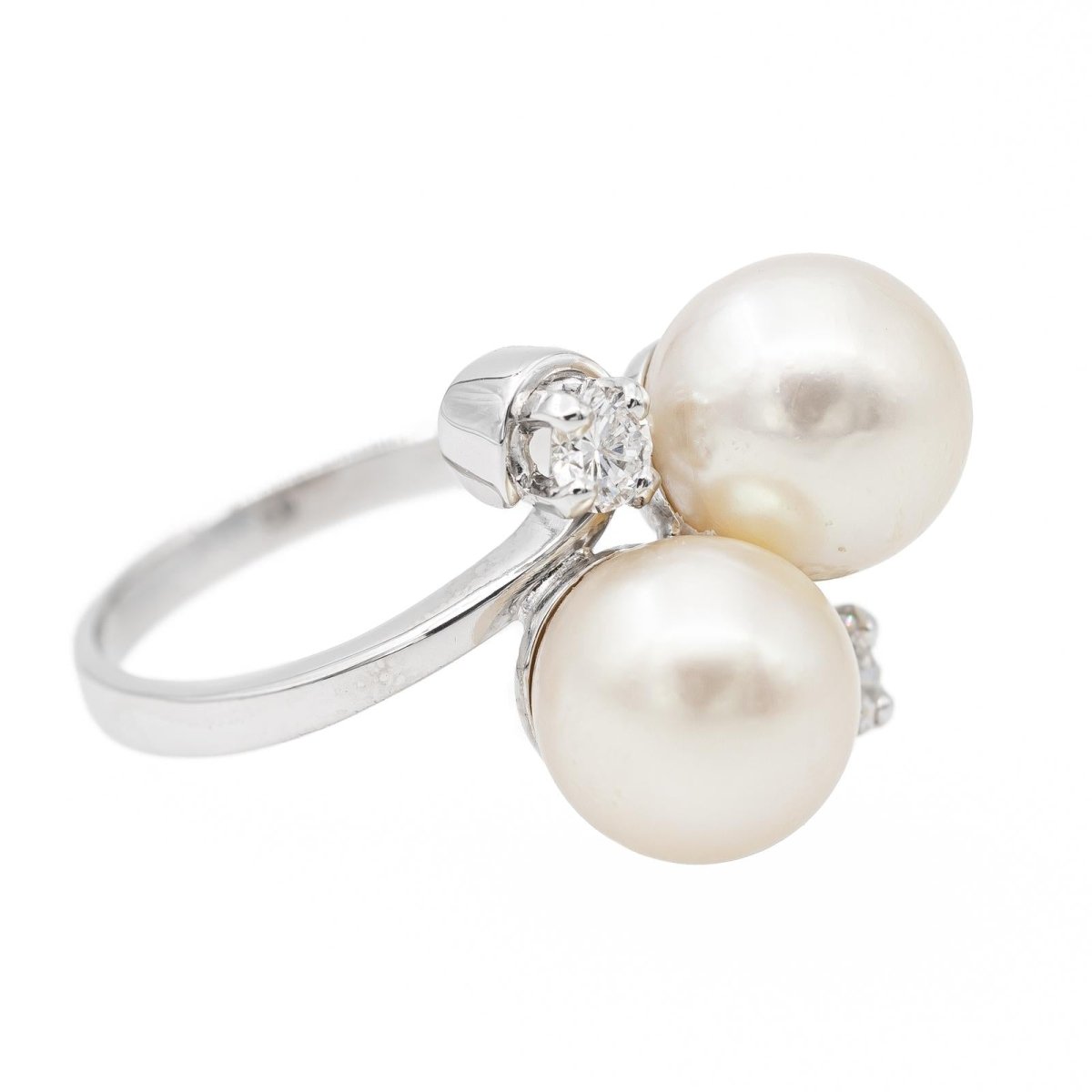 Bague Perle en or blanc Perle - Castafiore