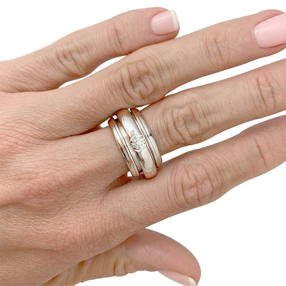 Bague Piaget "Possession" en or blanc, diamant - Castafiore