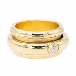 Bague PIAGET "Possession" en or jaune et diamant - Castafiore