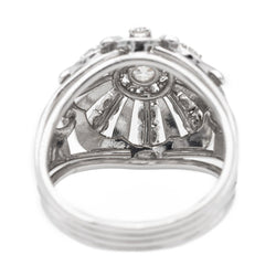 Bague Platine diamant - Castafiore