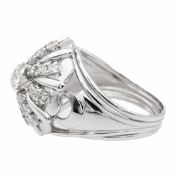 Bague Platine diamant - Castafiore