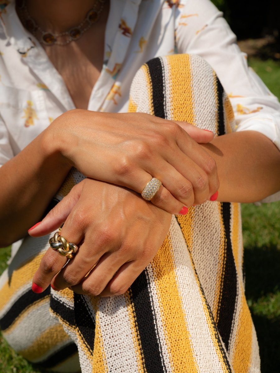 Bague POIRAY "Tresse" trois ors - Castafiore