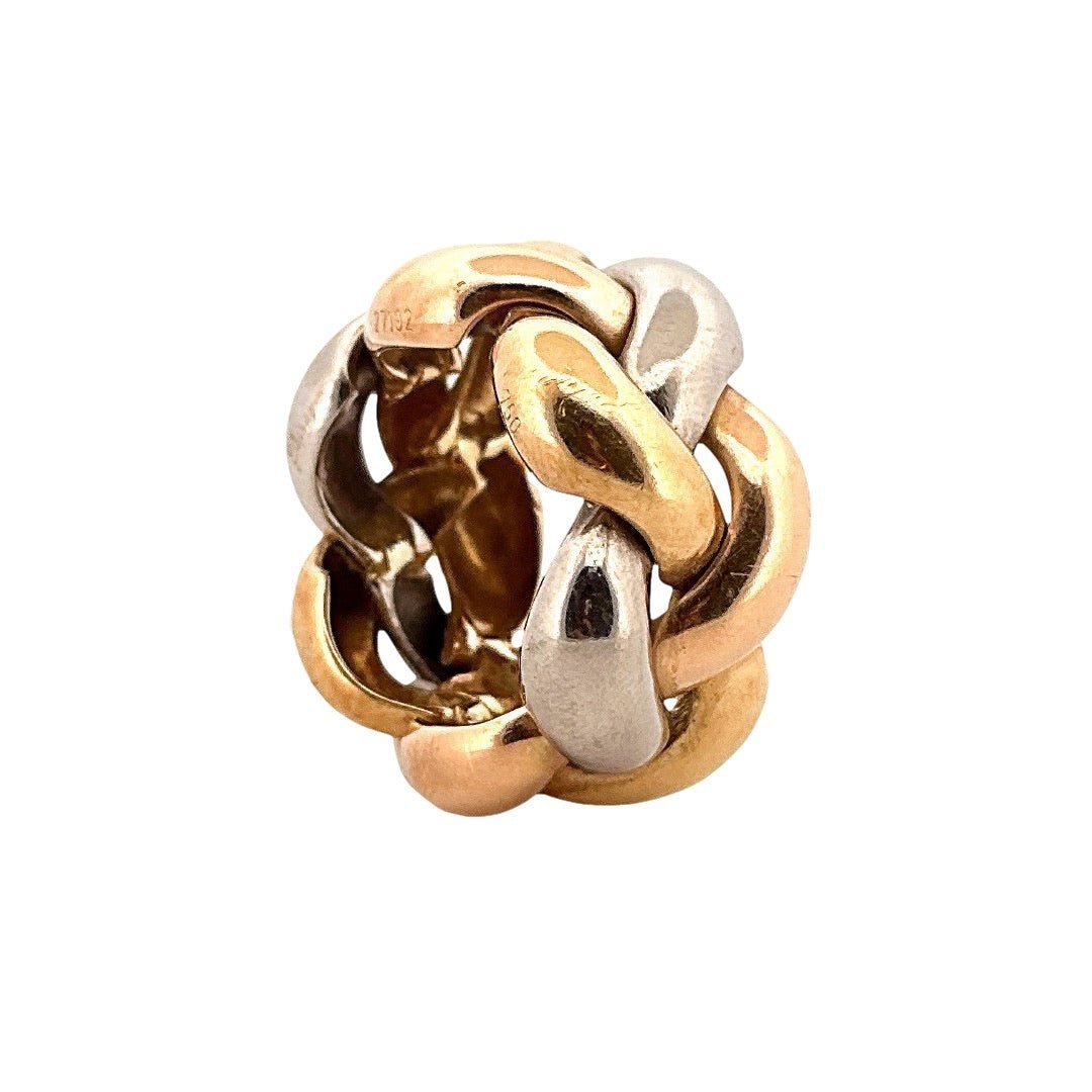 Bague POIRAY "Tresse" trois ors - Castafiore