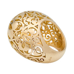 Bague POMELLATO "Arabesque" en or rose. - Castafiore
