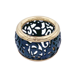 Bague POMELLATO, "Arabesque" en or rose et titane - Castafiore