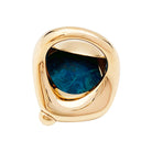 Bague POMELLATO, "Le grand bleu", en or rose, chrysocolle et saphirs - Castafiore