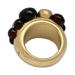 Bague Pomellato, "Mora", or jaune, grenats - Castafiore