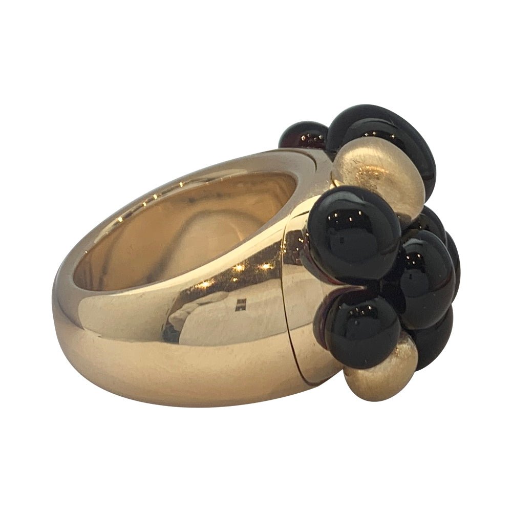 Bague Pomellato, "Mora", or jaune, grenats - Castafiore