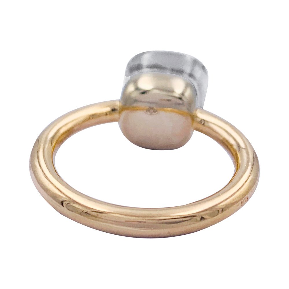 Bague Pomellato, "Nudo Classique", or rose et blanc, topaze - Castafiore