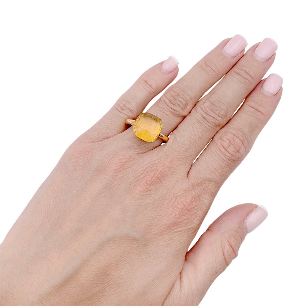 Bague Pomellato, "Nudo Maxi", citrine. - Castafiore