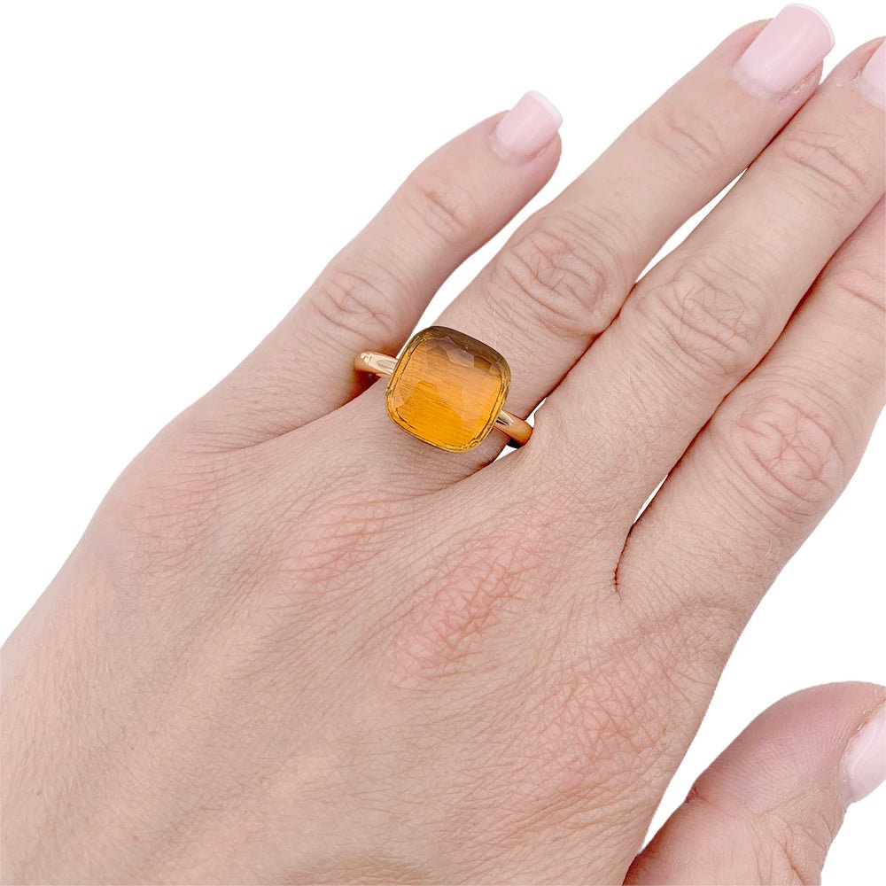 Bague Pomellato, "Nudo Maxi", citrine. - Castafiore