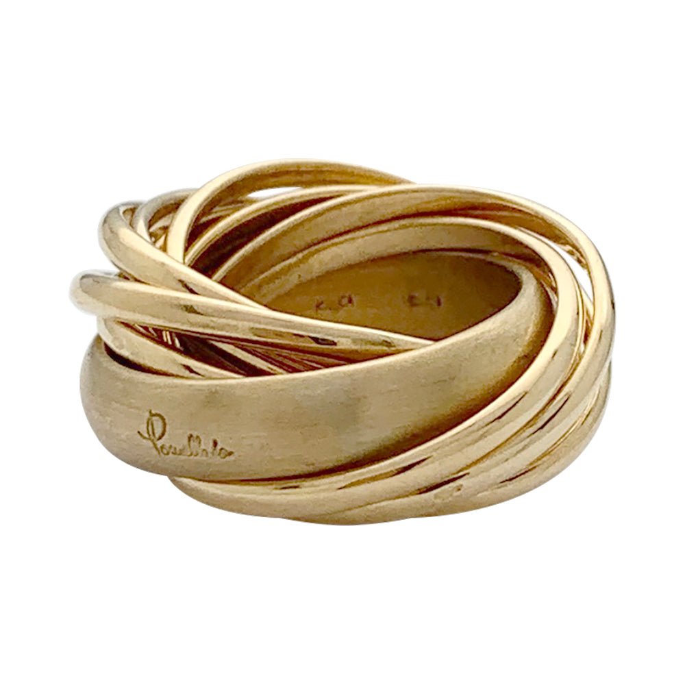 Bague Pomellato,"Mille cercles", or jaune - Castafiore
