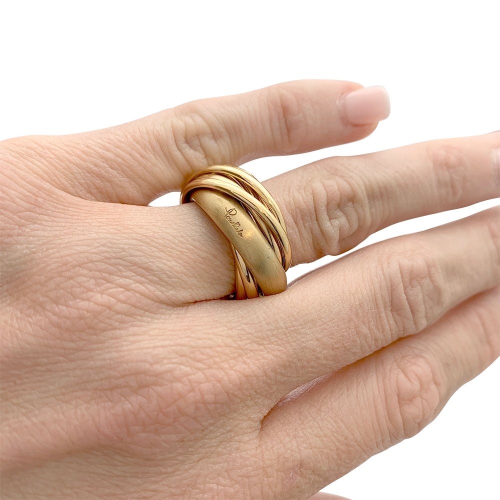 Bague Pomellato,"Mille cercles", or jaune - Castafiore