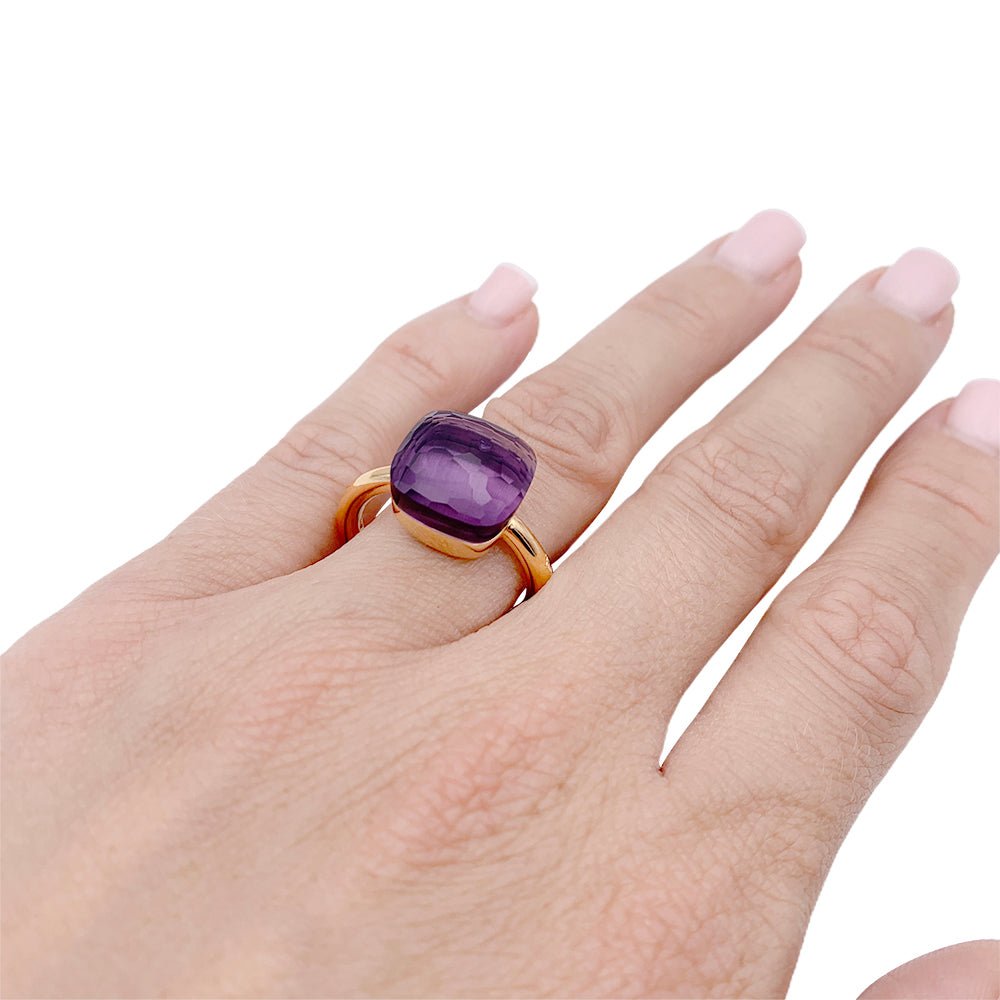 Bague Pomellato,"Nudo Maxi", améthyste. - Castafiore