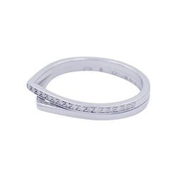 Bague Repossi, "Antifer", or blanc, diamants - Castafiore