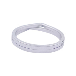 Bague Repossi, "Antifer", or blanc, diamants - Castafiore