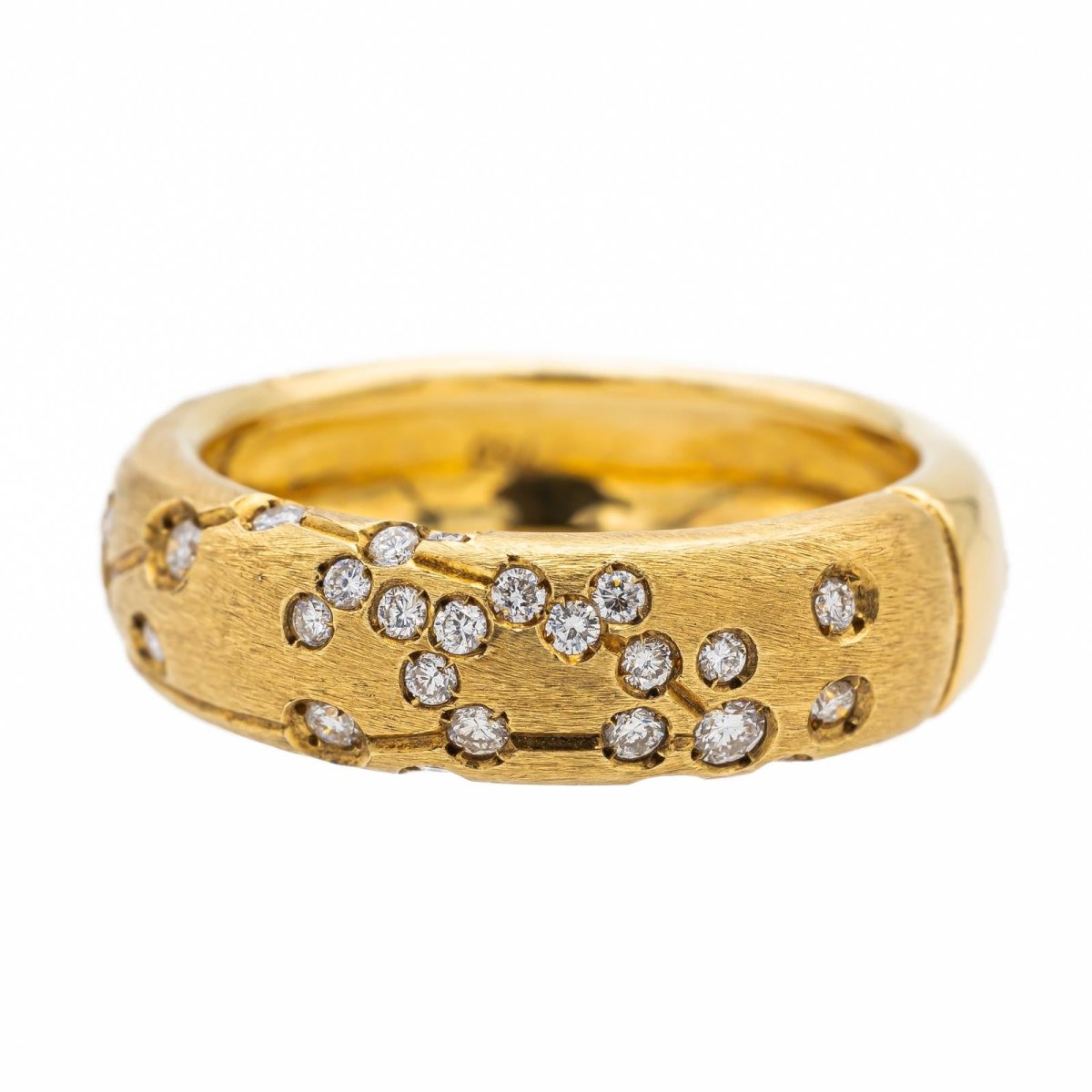 Bague REPOSSI Astrale en or jaune et diamants - Castafiore