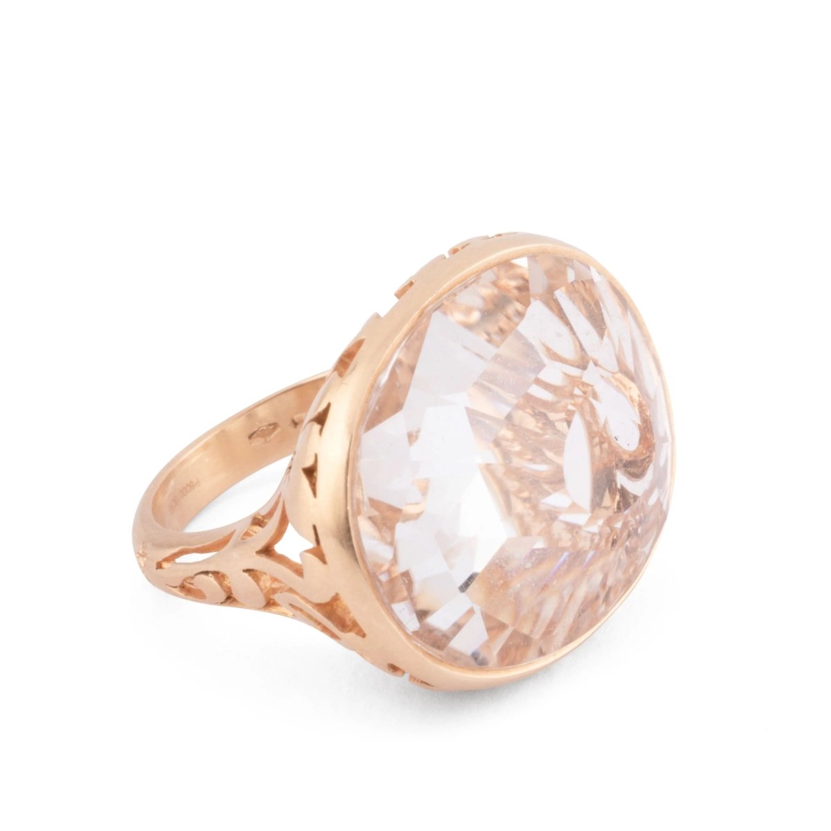 Bague signée Pomellato, Arabesque en or rose - Castafiore