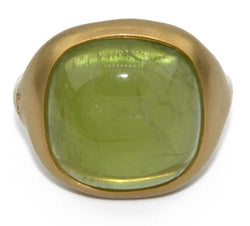 Bague signée Pomellato ornée d'un péridot - Castafiore