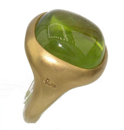 Bague signée Pomellato ornée d'un péridot - Castafiore
