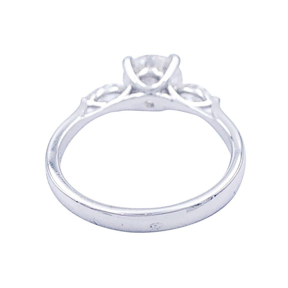 Bague solitaire 1,08 carat G Pur 10x - Castafiore