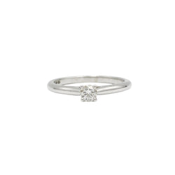 Bague Solitaire CARTIER en platine et diamant - Castafiore