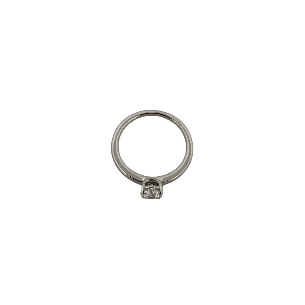 Bague Solitaire DE BEERS en platine et diamant - Castafiore