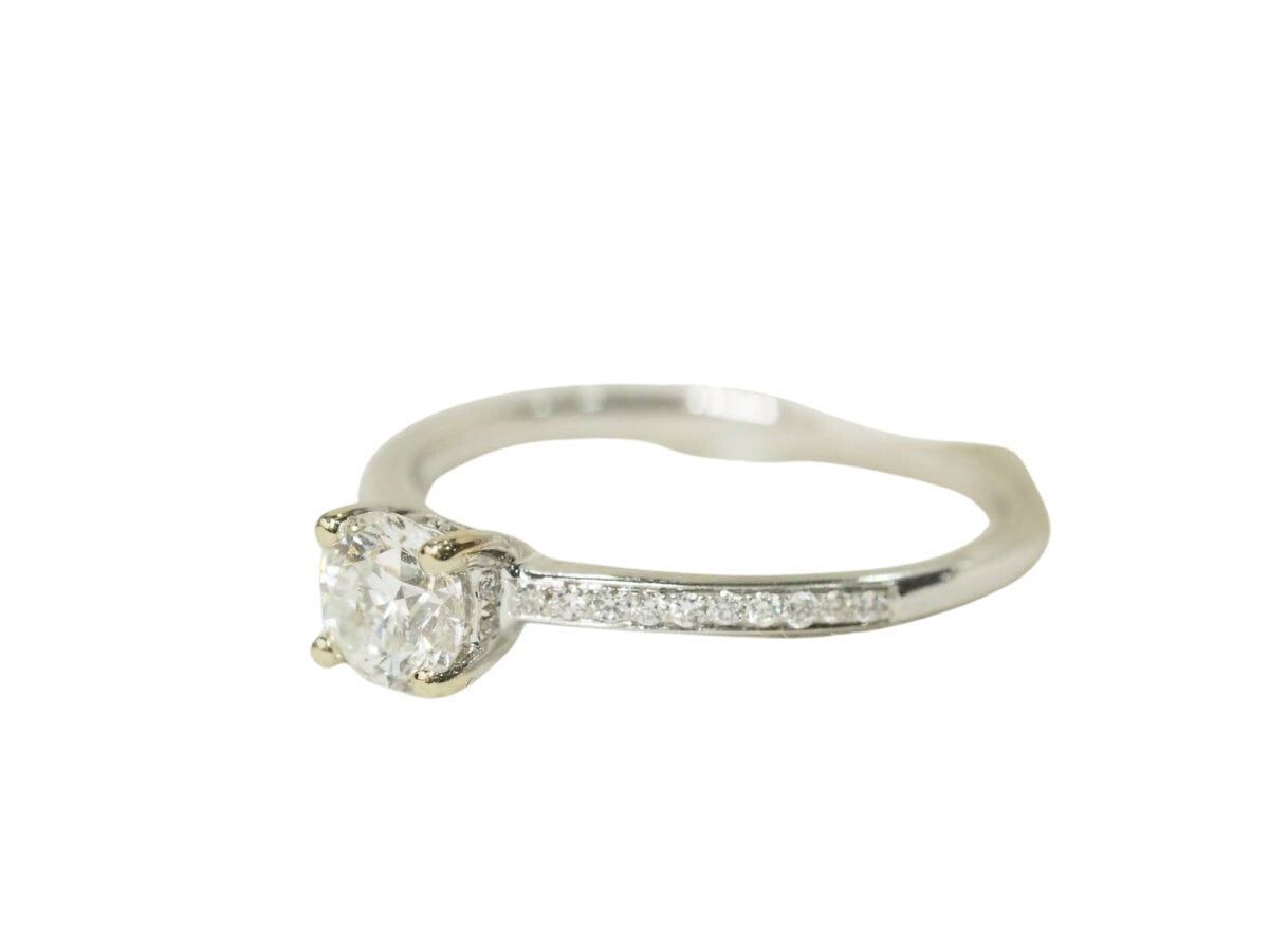 Bague Solitaire diamant - Castafiore