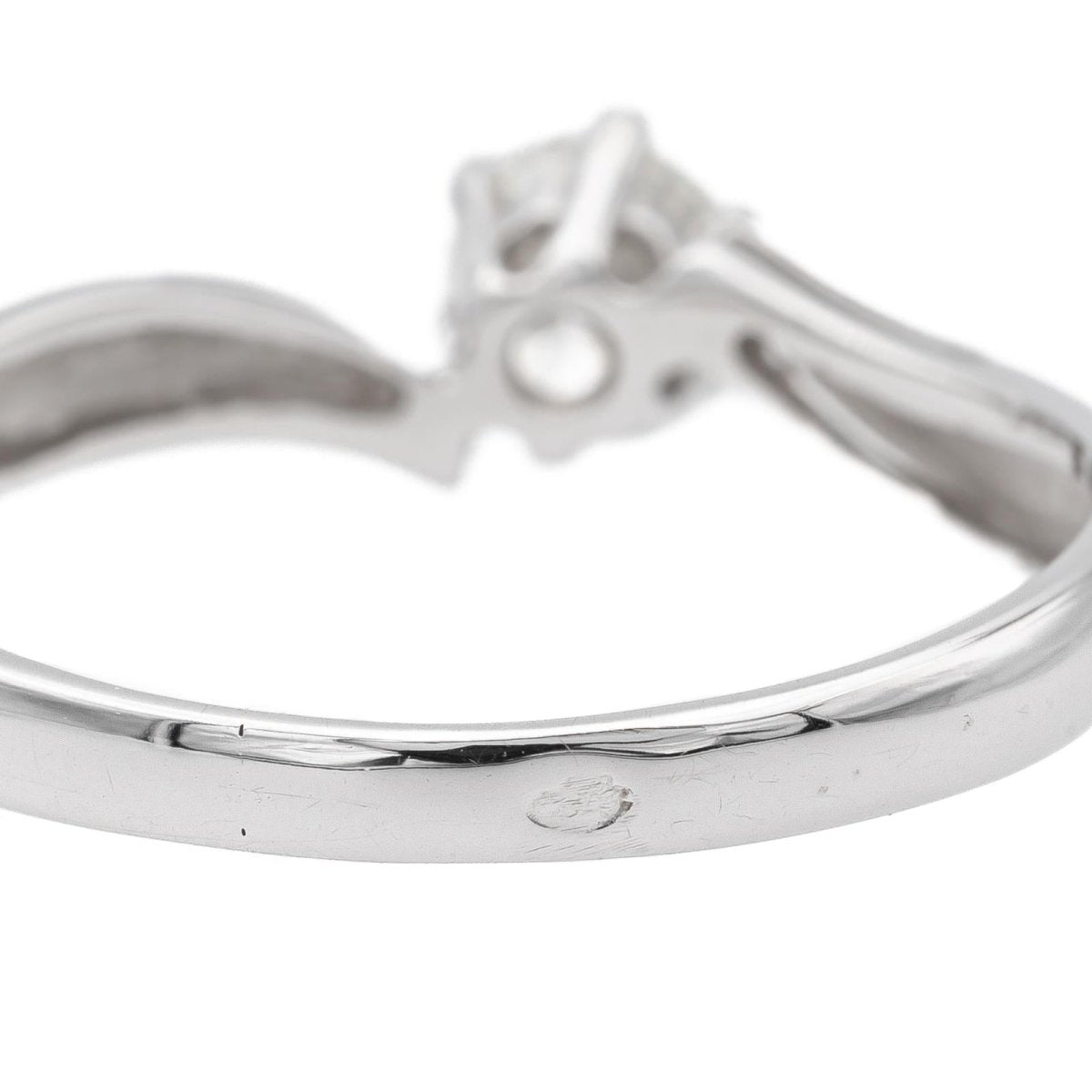 Bague Solitaire en or blanc et diamant - Castafiore