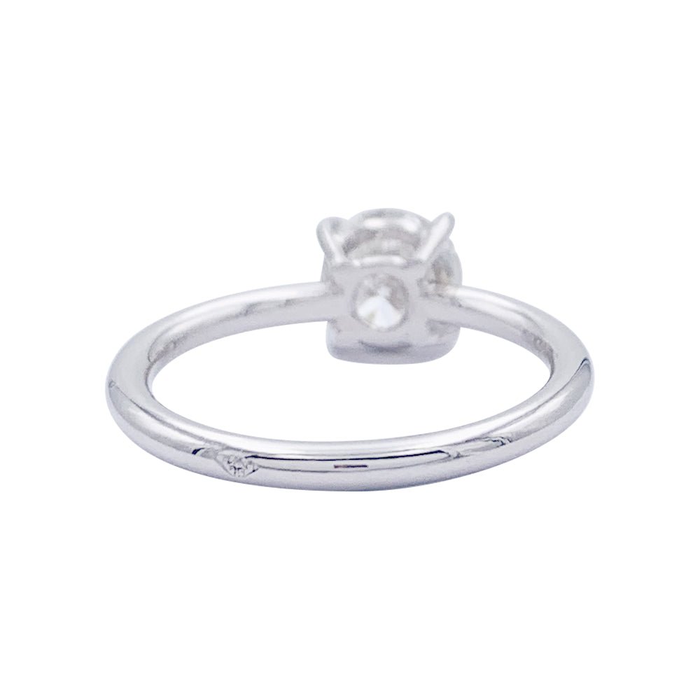 Bague Solitaire en or blanc et diamant - Castafiore