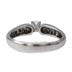 Bague Solitaire en or blanc et diamant - Castafiore