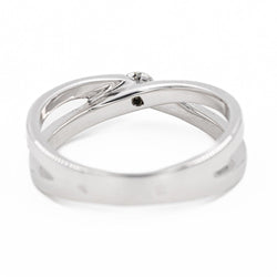 Bague solitaire en or blanc et diamant - Castafiore