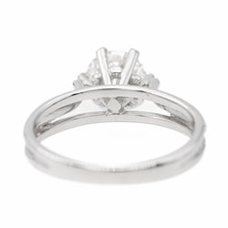 Bague Solitaire en or blanc et diamant - Castafiore