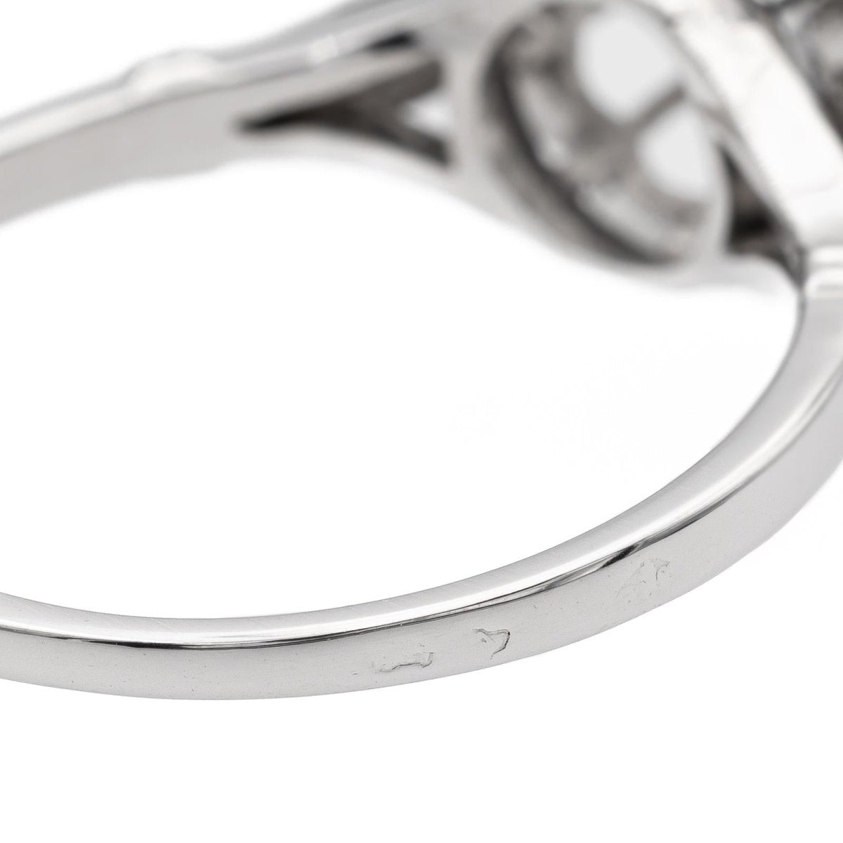 Bague Solitaire en or blanc et diamant - Castafiore