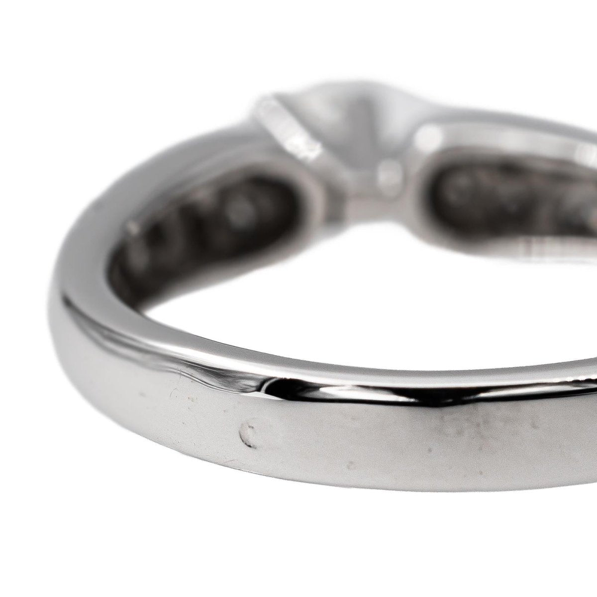 Bague Solitaire en or blanc et diamant - Castafiore