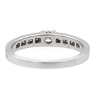 Bague Solitaire en or blanc et diamants - Castafiore