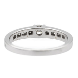 Bague Solitaire en or blanc et diamants - Castafiore