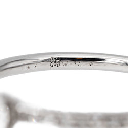 Bague Solitaire en or blanc et diamants - Castafiore