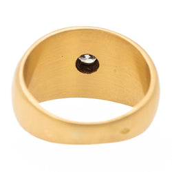 Bague Solitaire en or jaune et diamant - Castafiore