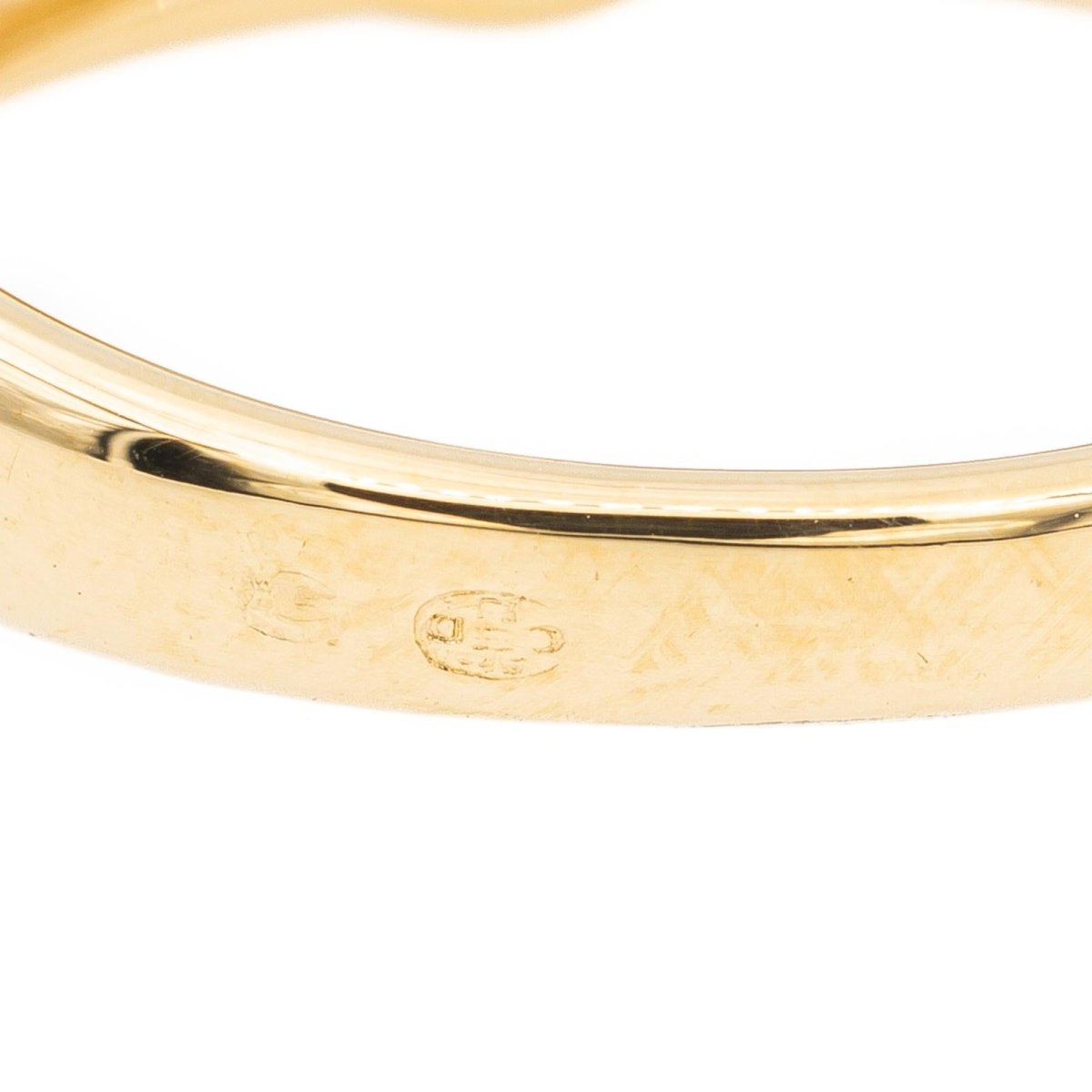 Bague Solitaire en or jaune et diamants - Castafiore