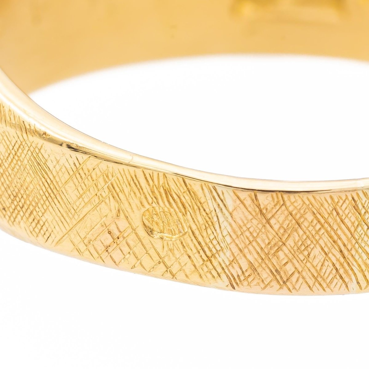 Bague Solitaire en or jaune, or blanc et diamant - Castafiore