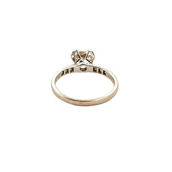 Bague Solitaire MAUBOUSSIN en or blanc et diamant - Castafiore
