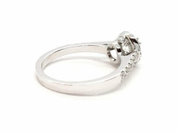 Bague Solitaire Or blanc Diamant - Castafiore