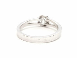 Bague Solitaire Or blanc Diamant - Castafiore