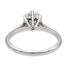 Bague Solitaire Or blanc Diamant - Castafiore