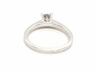 Bague Solitaire Or blanc Diamant - Castafiore