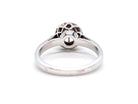 Bague Solitaire Or blanc Diamant - Castafiore