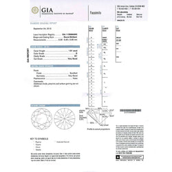 Bague Solitaire or blanc et diamant - Castafiore